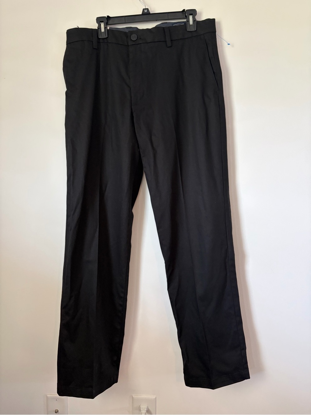 NWT men’s dockers black khaki trouser pants size 36 x 34 work